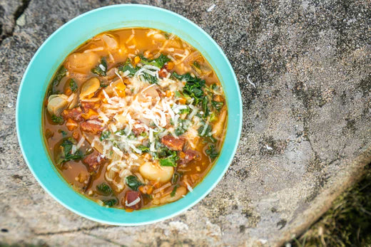 Chorizo, Kale & White Bean Soup
