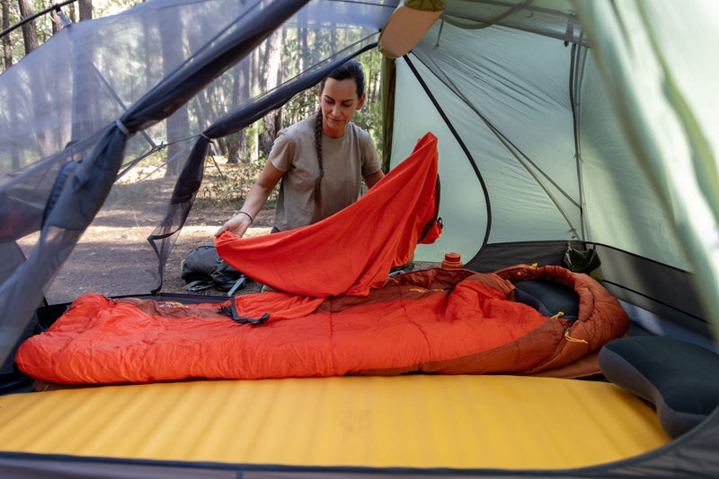 reVIVE - our lowest impact sleeping bags and mats