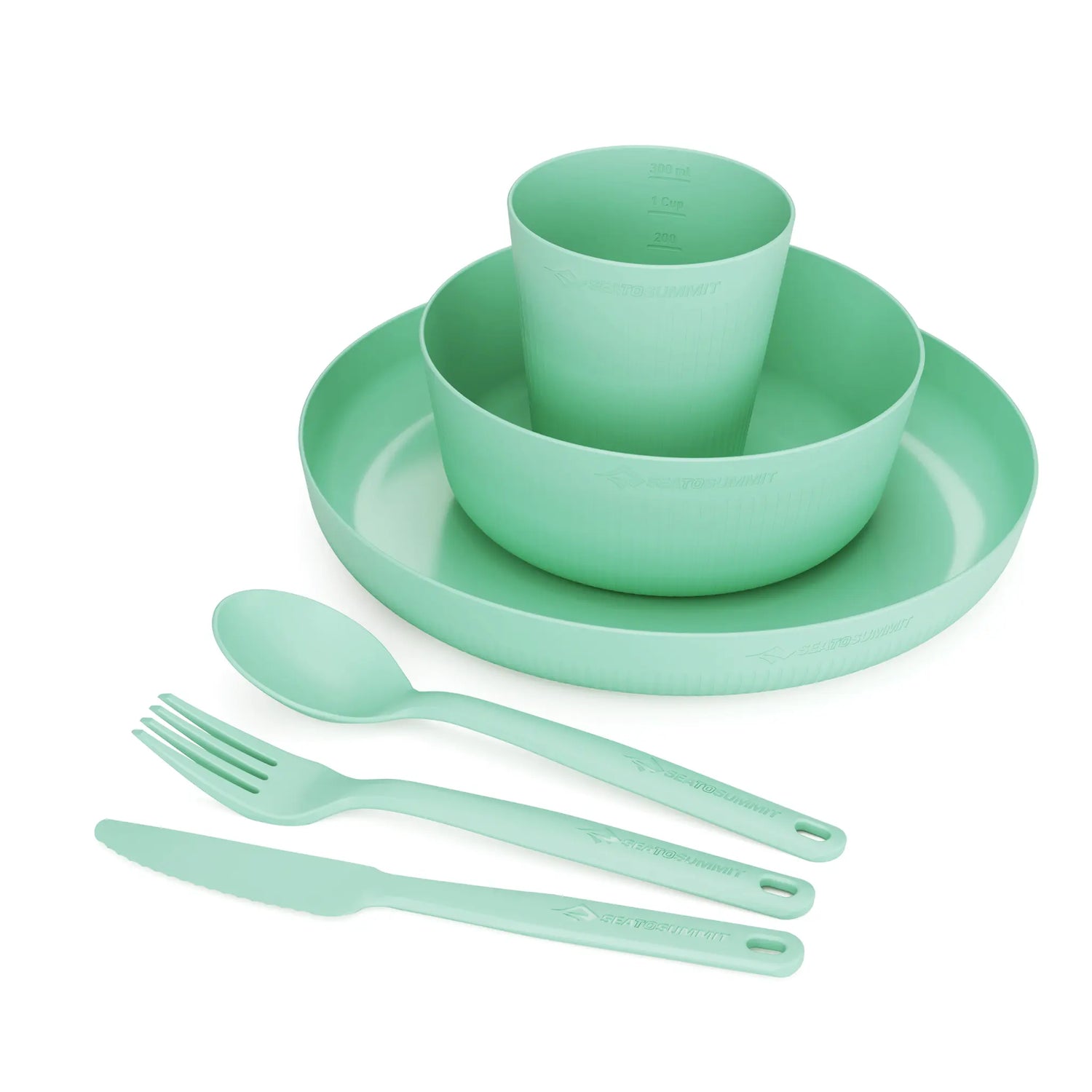 Camp 6 Piece Dinnerware Set (1 Person)