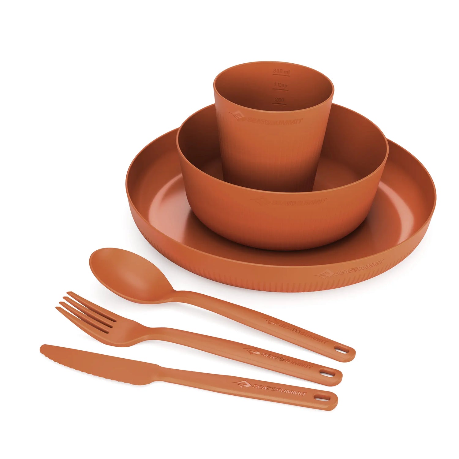 Camp 6 Piece Dinnerware Set (1 Person)