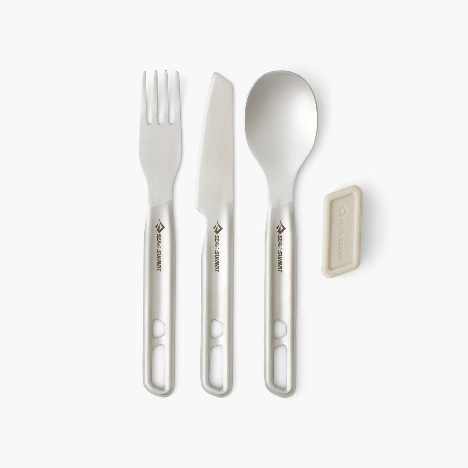 Detour Stainless Steel Cutlery Set (1 Person 3 Piece)