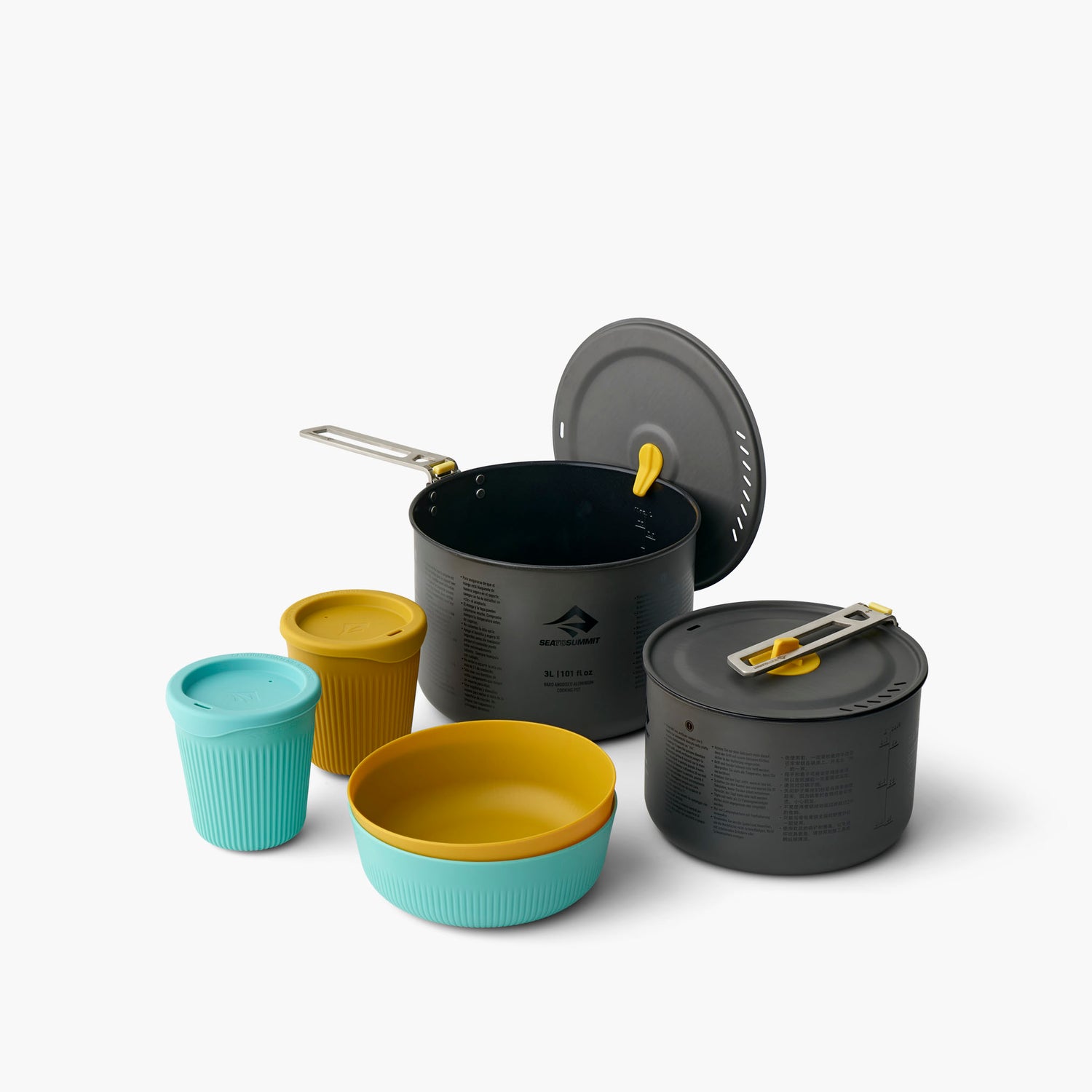 Frontier Ultralight Two Pot Cook Set (2 Person, 6 Piece)