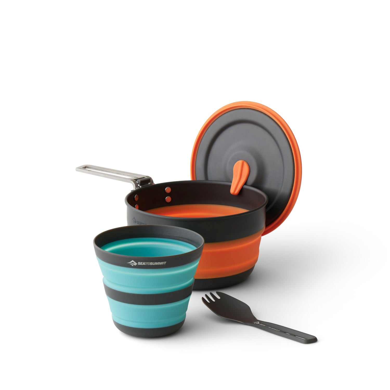 Frontier Ultralight Collapsible Solo Cook Set (1 Person, 3 Piece)