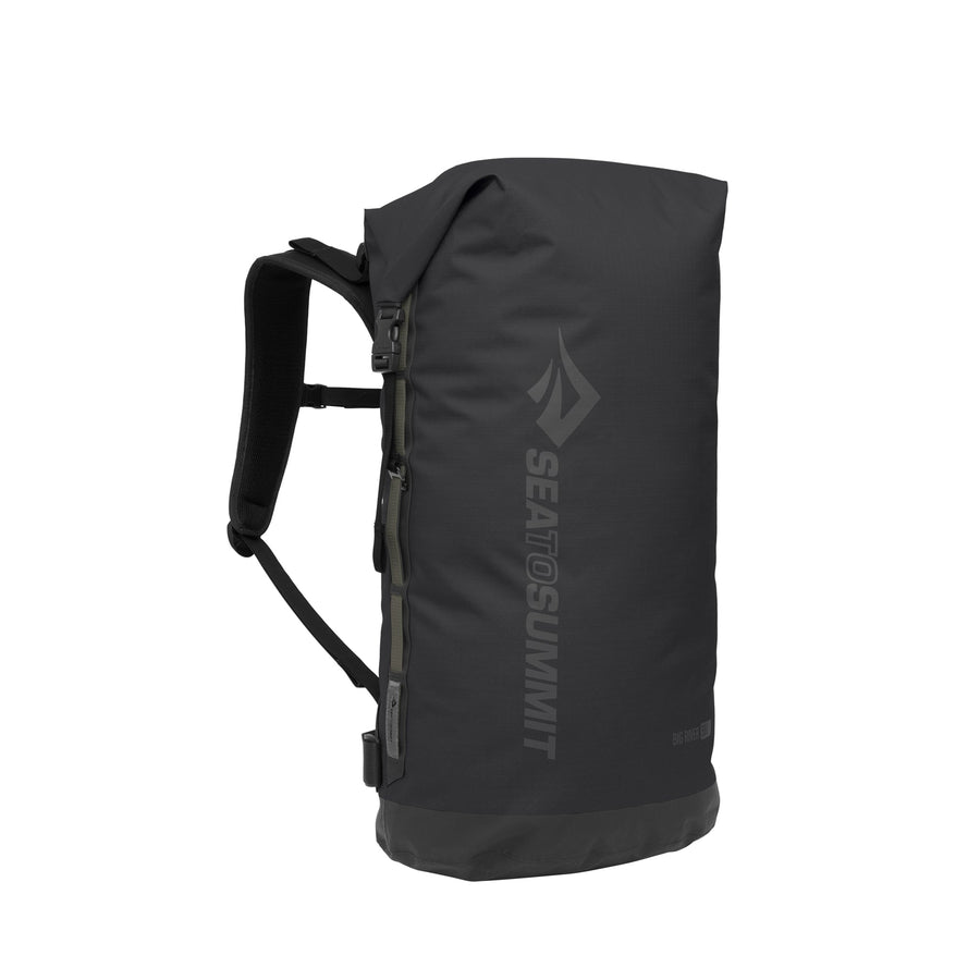 50 litre / Jet Black || Big River Dry Backpack