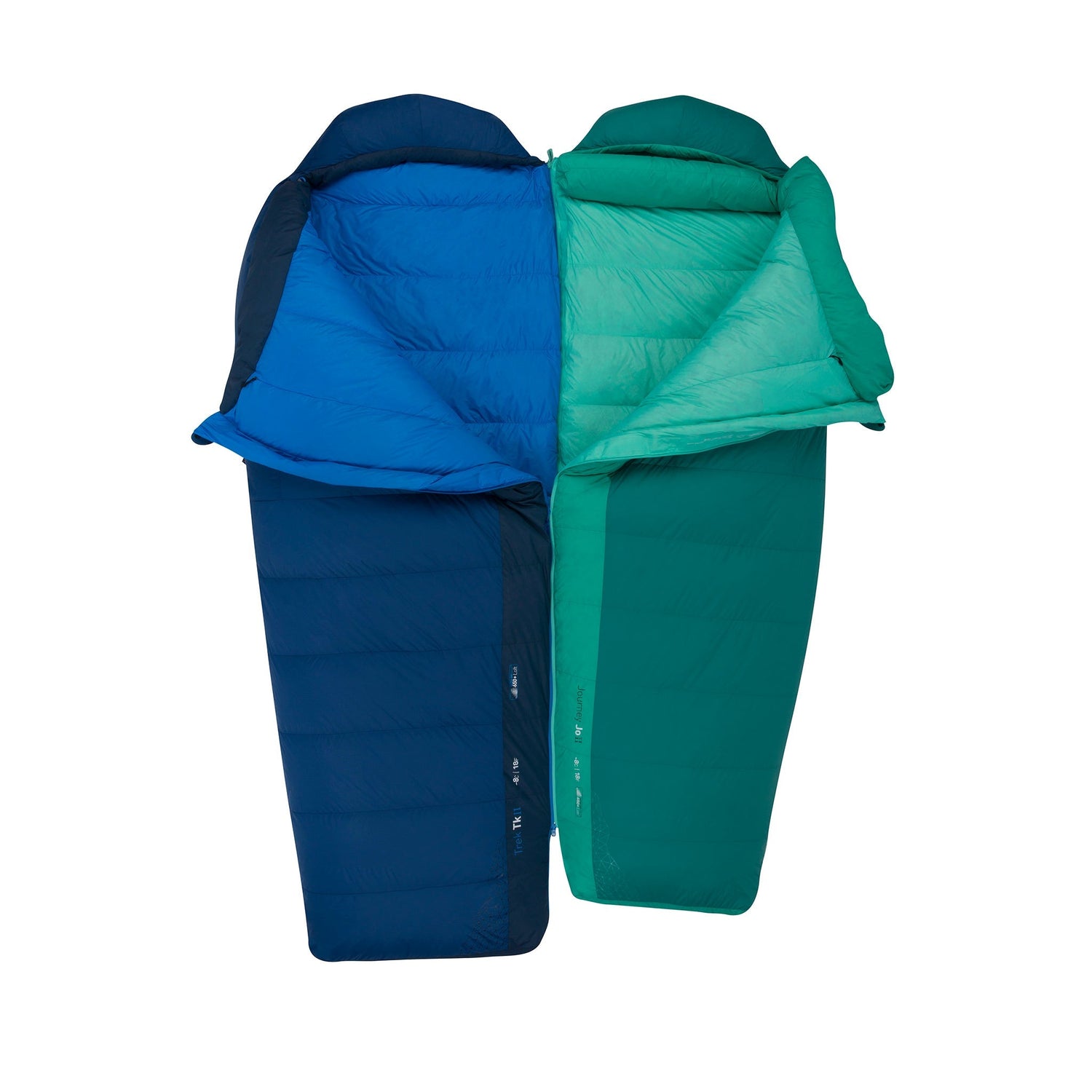 Trek Down Mummy Sleeping Bag _ double sleeping bag