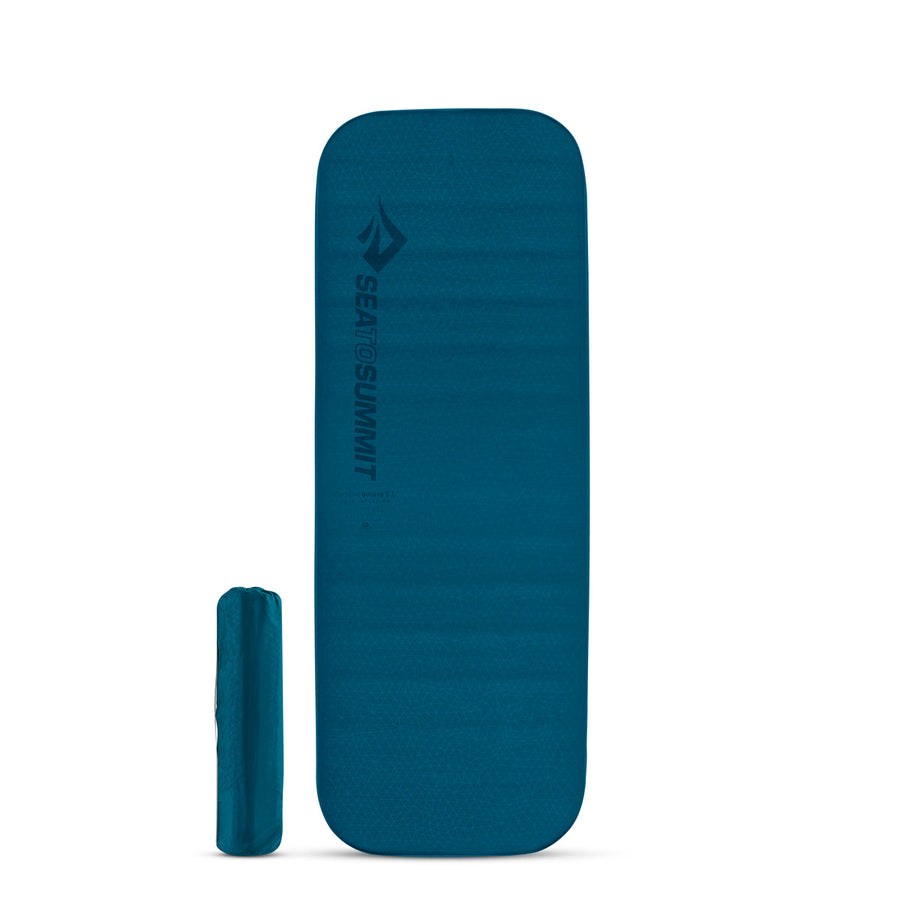 Regular Wide / Dark Blue || Comfort Deluxe Self Inflating Sleeping Pad